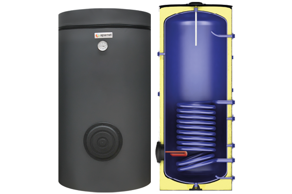 Бак для воды 1000л 1 контур Apamet