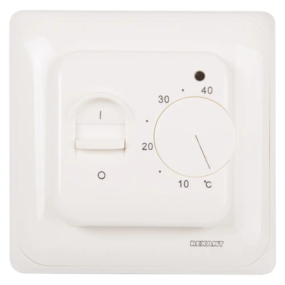 Терморегулятор механический,белый 3500 Вт R70XT Rexant