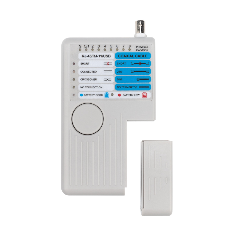 Տեստեր RJ45 + RJ11 + BNC + USB (ինտերնետի+ կամերա) Rexant