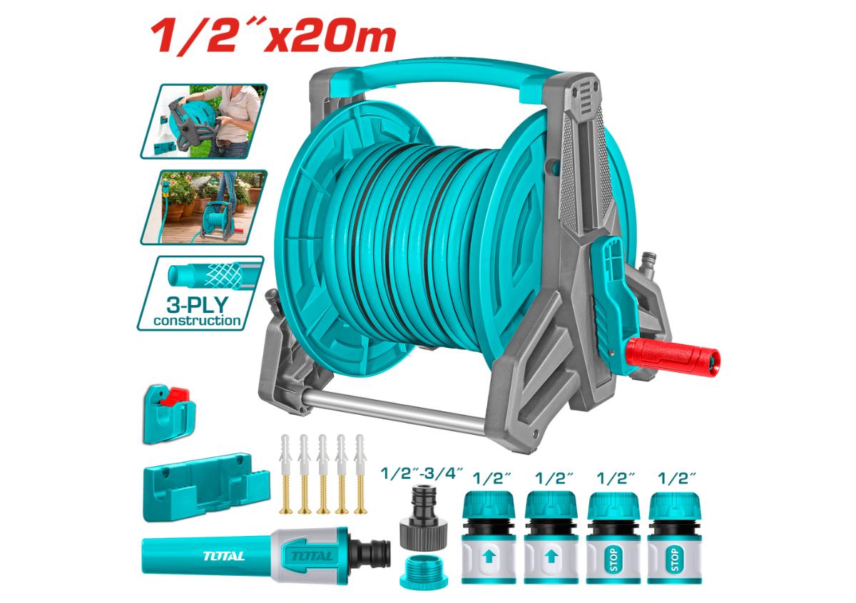 Комплект шланговой катушки TOTAL THHR20124
