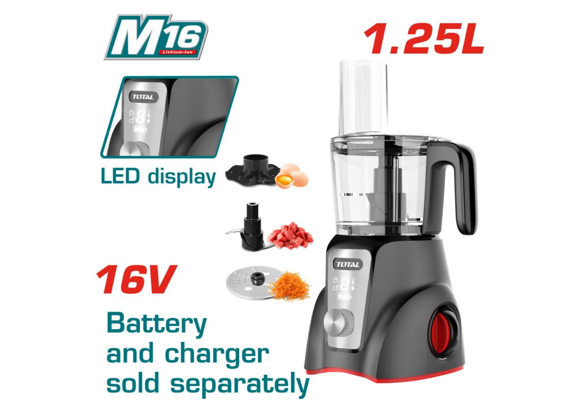 Беспроводной кухонный комбайн TOTAL TMG026K