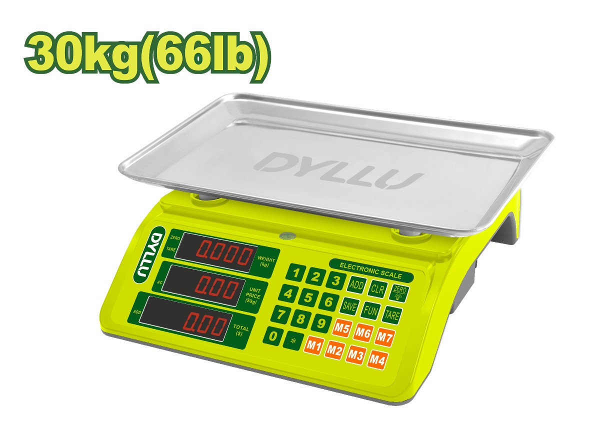 Электронные весы 30 кг DYLLU DTEC1520