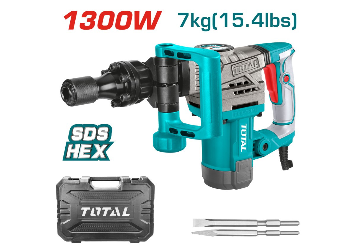 Մուրճ հարվածային 1300W 20J TOTAL TH2130016