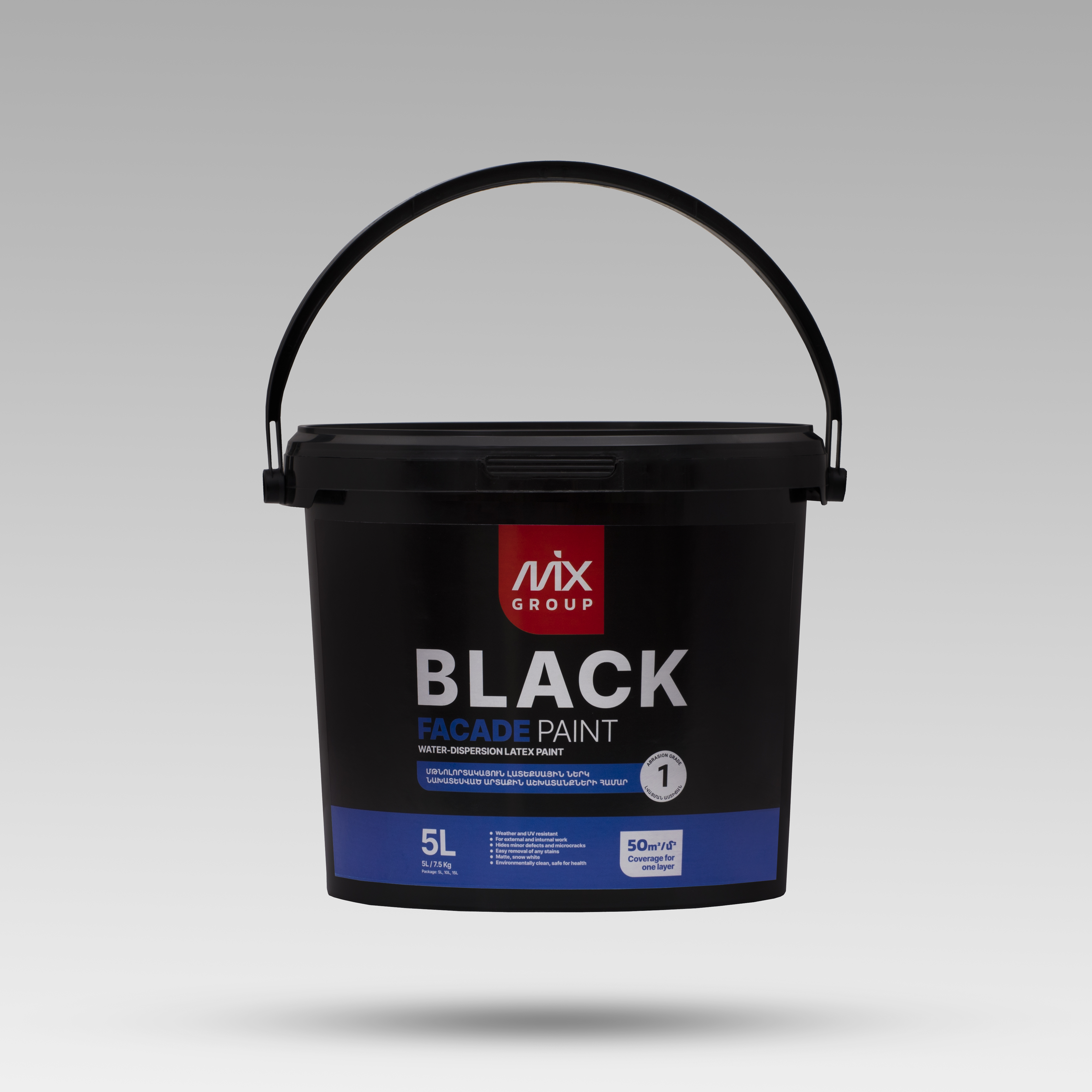 Ներկ Black Facade Mix 10լ