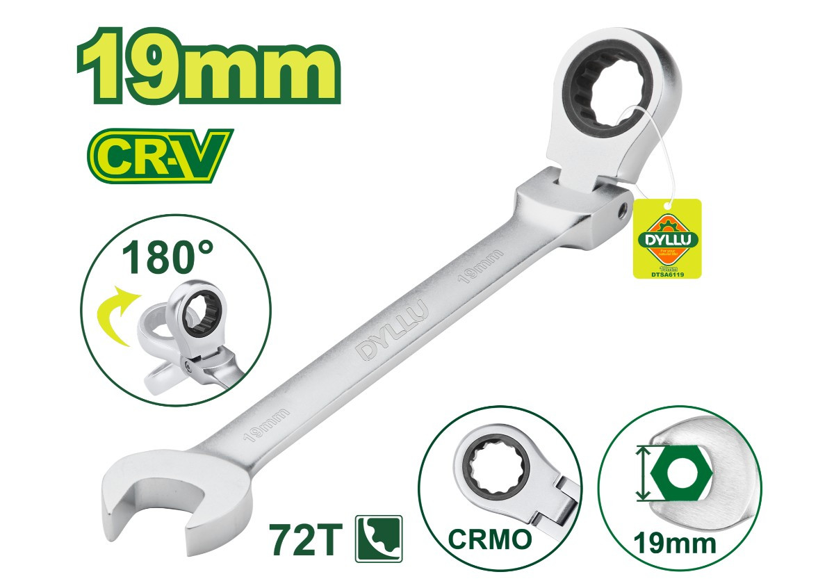 Ճկուն համակցված բանալի  DTSA6119 19մմ  DYLLU