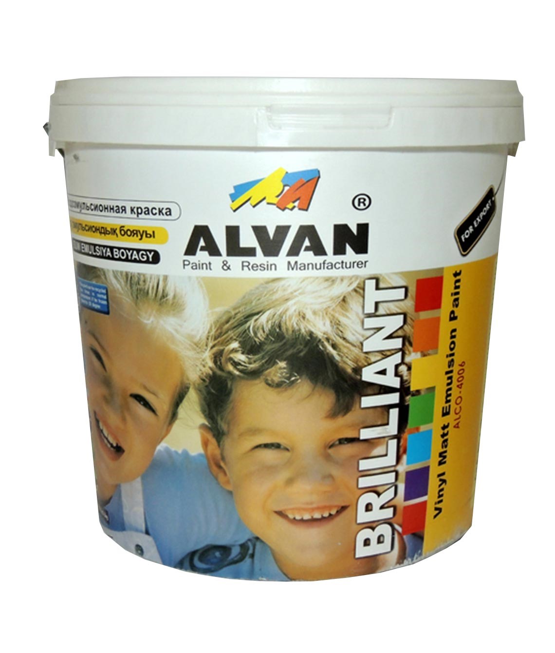 Ներկ ջրաէմուլսիոն  22,5կգ  Brilliant  ALVAN