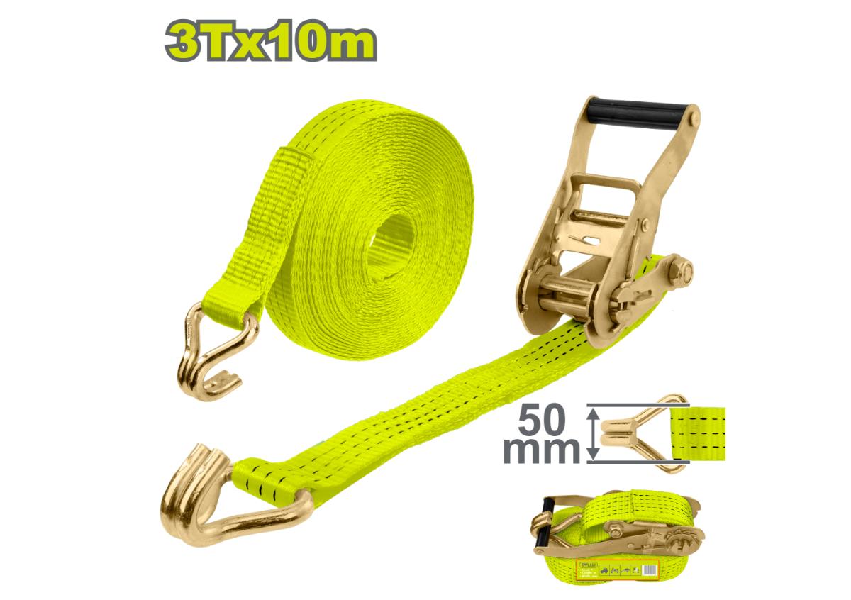 Գոտի ճռիկով 3տոննա 10մ  DTRT13310 DYLLU