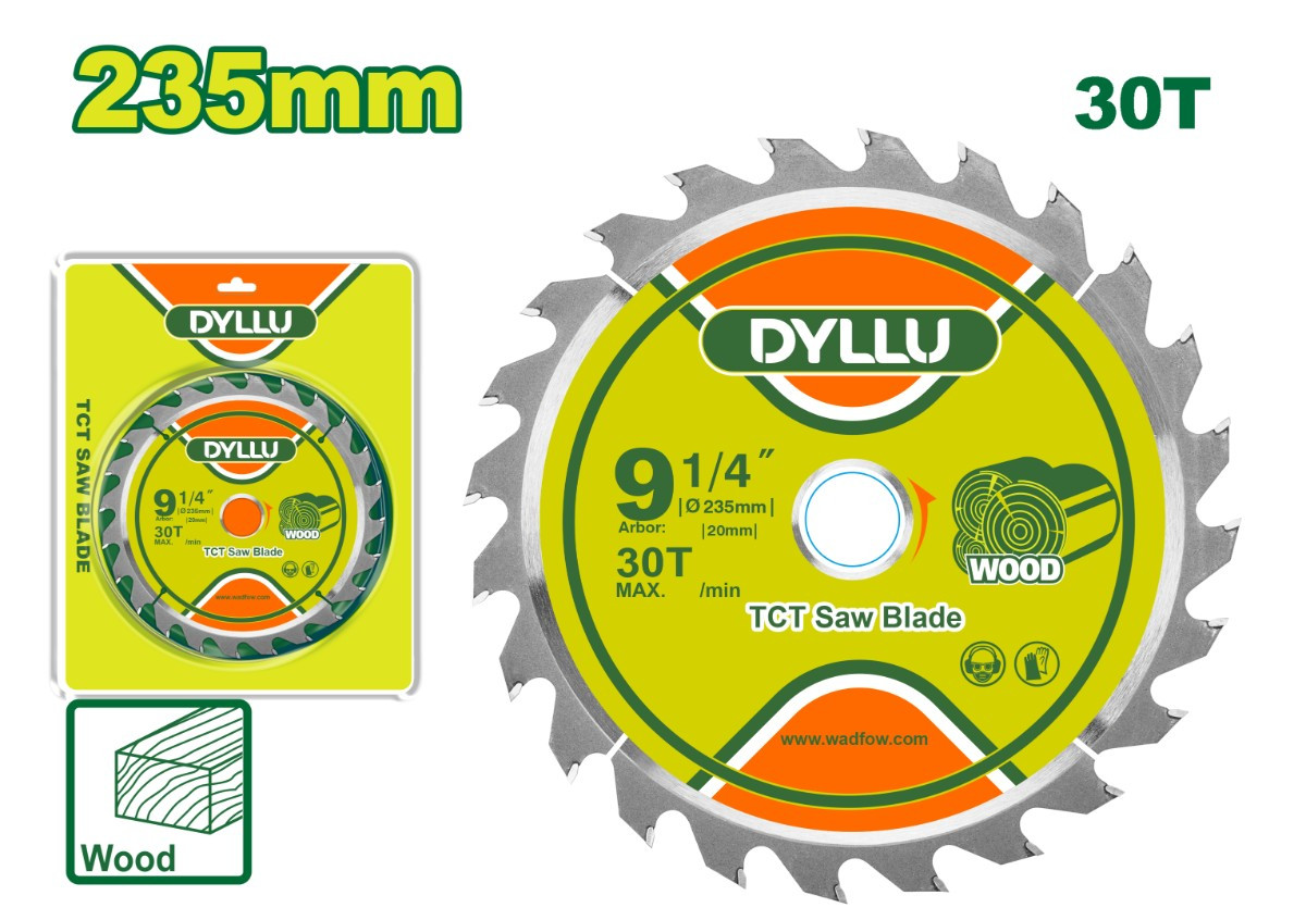 Փայտ կտրող սկավառակ DYLLU DTTC1K06 235մմ