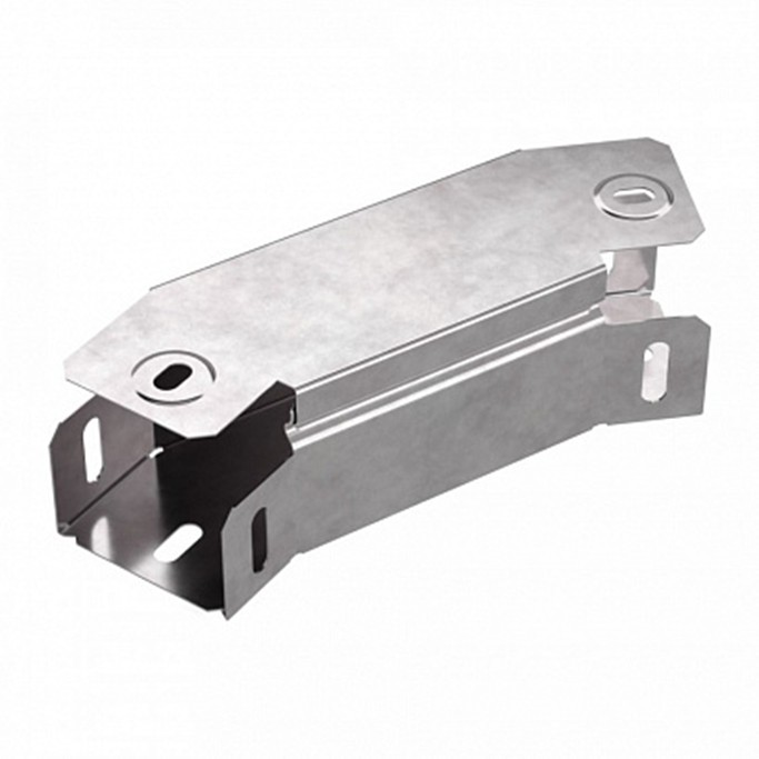 Угол горизонтальный 45° с крышкой 50*50мм ПРОМРУКАВ