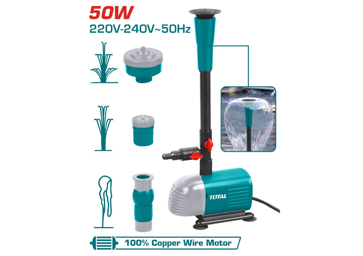 Պոմպ շատրվանի 50W TOTAL TWPM501