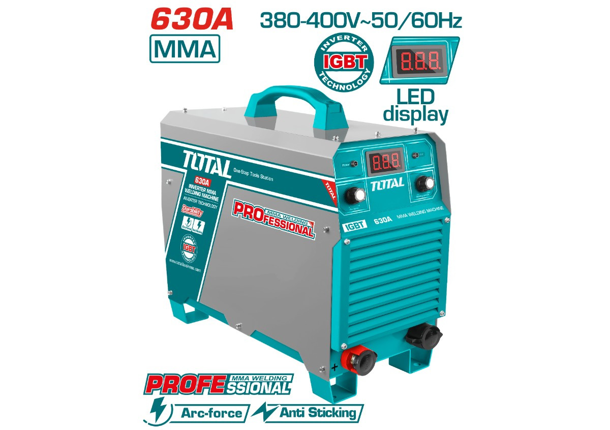 Ինվեկտորային եռակցման սարք եռաֆազ 630A TOTAL TW26305