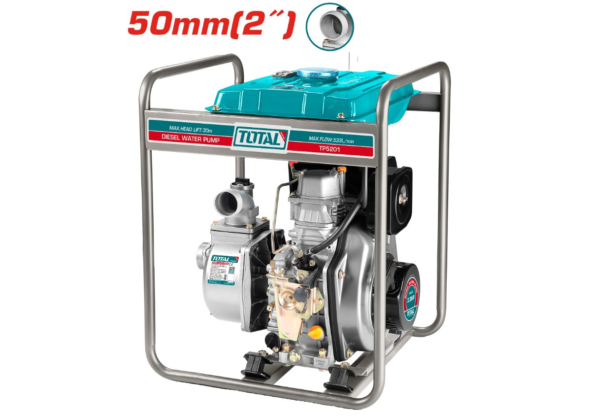 Ջրի պոմպ դիզելային 2'' 533լ/ր TOTAL TP5201