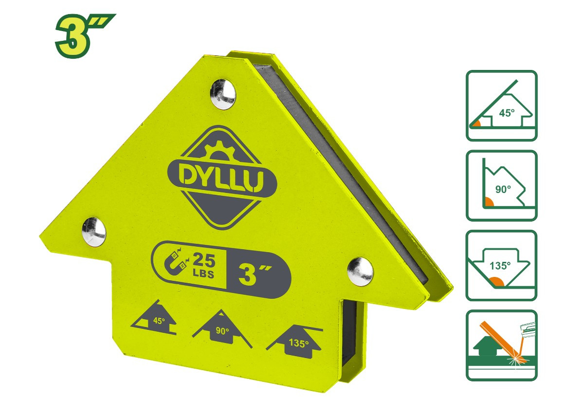 Եռակցման մագնիսական անկյուն DYLLU DTMC1603 3''