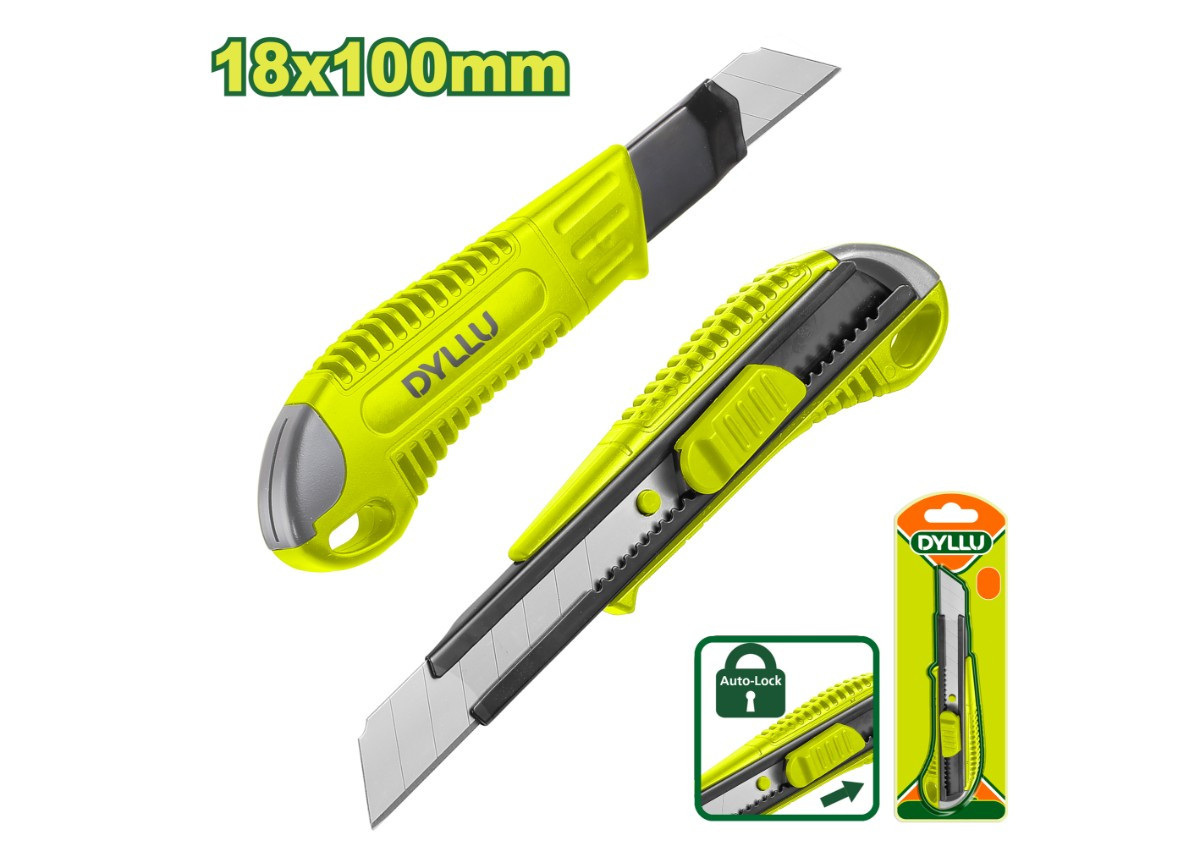 Ջարդվող սայրով դանակ  DTSK3918 18x100մմ DYLLU