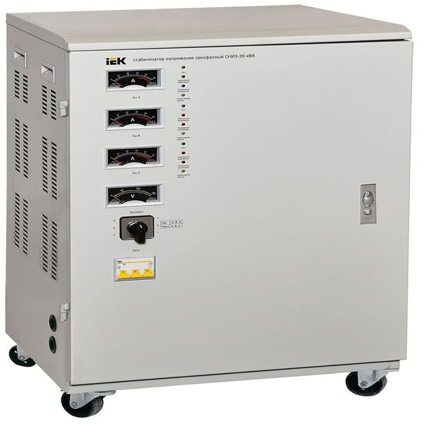 Ստաբիլիզատոր 20ԿՎԱ 380v մեխանիկական IEK
