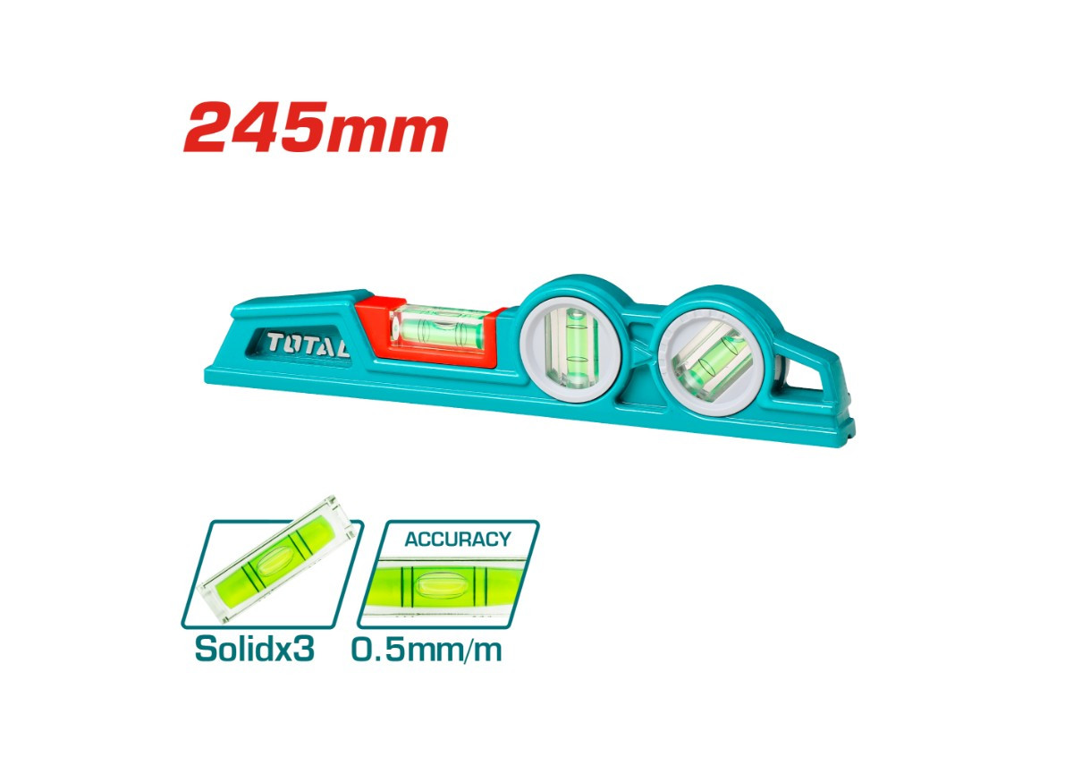 Уровень барабан 24,5 см TOTAL TMT221306