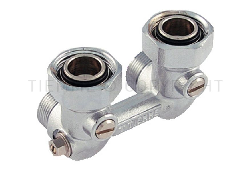 Հանգույց երկակի 3/4ՆՊ - 24*19 18 (քրոմ,) 3393BY TIEMME