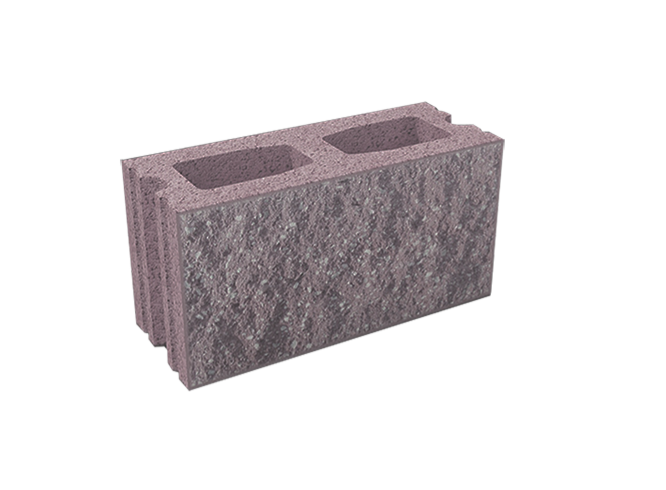 Բլոկ Սպլիտ մուգ մանուշակագույն 39*19*20սմ  1-26 Shen