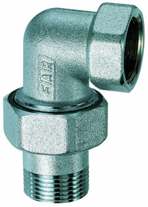 Ֆիթինգ անկյոււն. երեք մասից կազմված 1" ՆՊ  FAR