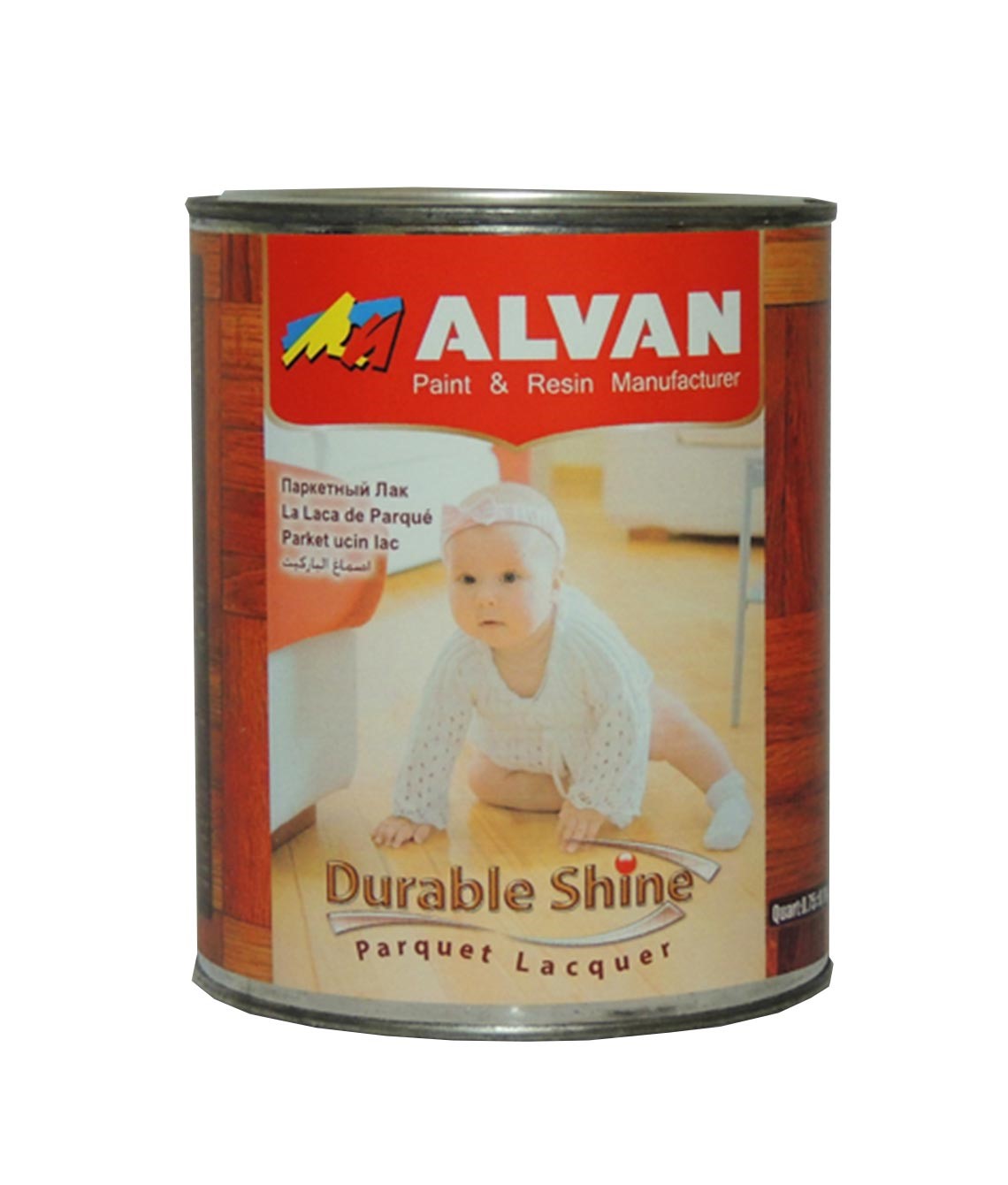 Լաք մանրահատակի 0,75կգ  ALVAN