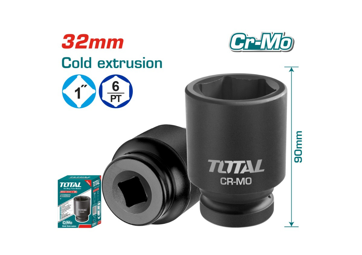 Հարվածային գլխիկ 1'' N32 TOTAL THHISD0132L