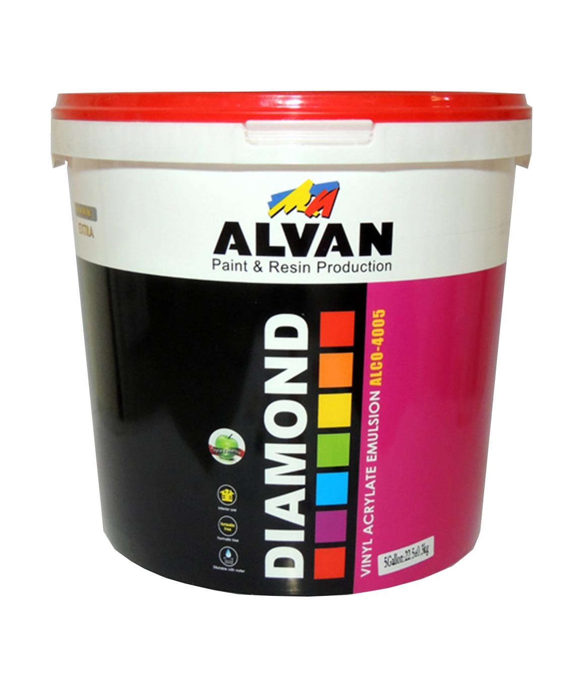 Ներկ ջրաէմուլսիոն  22,5կգ  Diamond  ALVAN