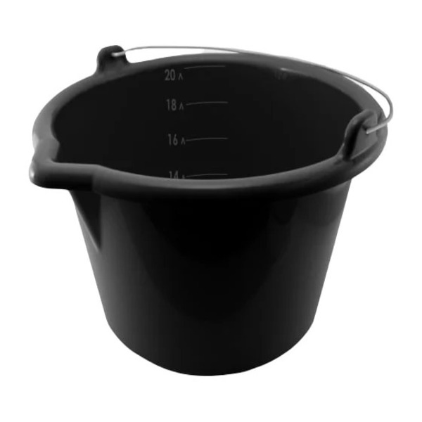 Ведро для красок и смесей, ударопрочное 20л. DECOR