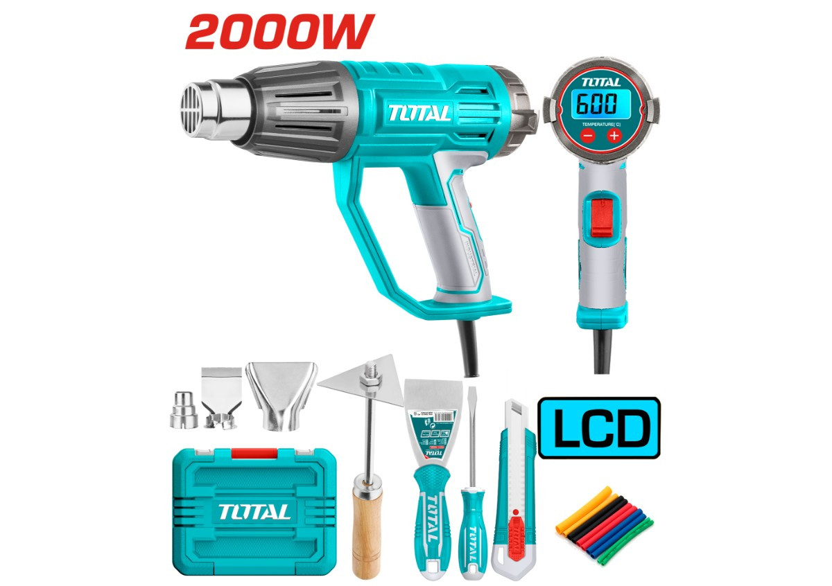 строительный фен 2000 Вт. TB200561 TOTAL
