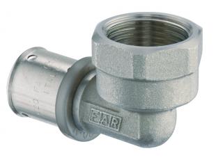 Պրես–անկյունակ ՆՊ, 1/2" х 16x2 պղնձե խողովակով FAR