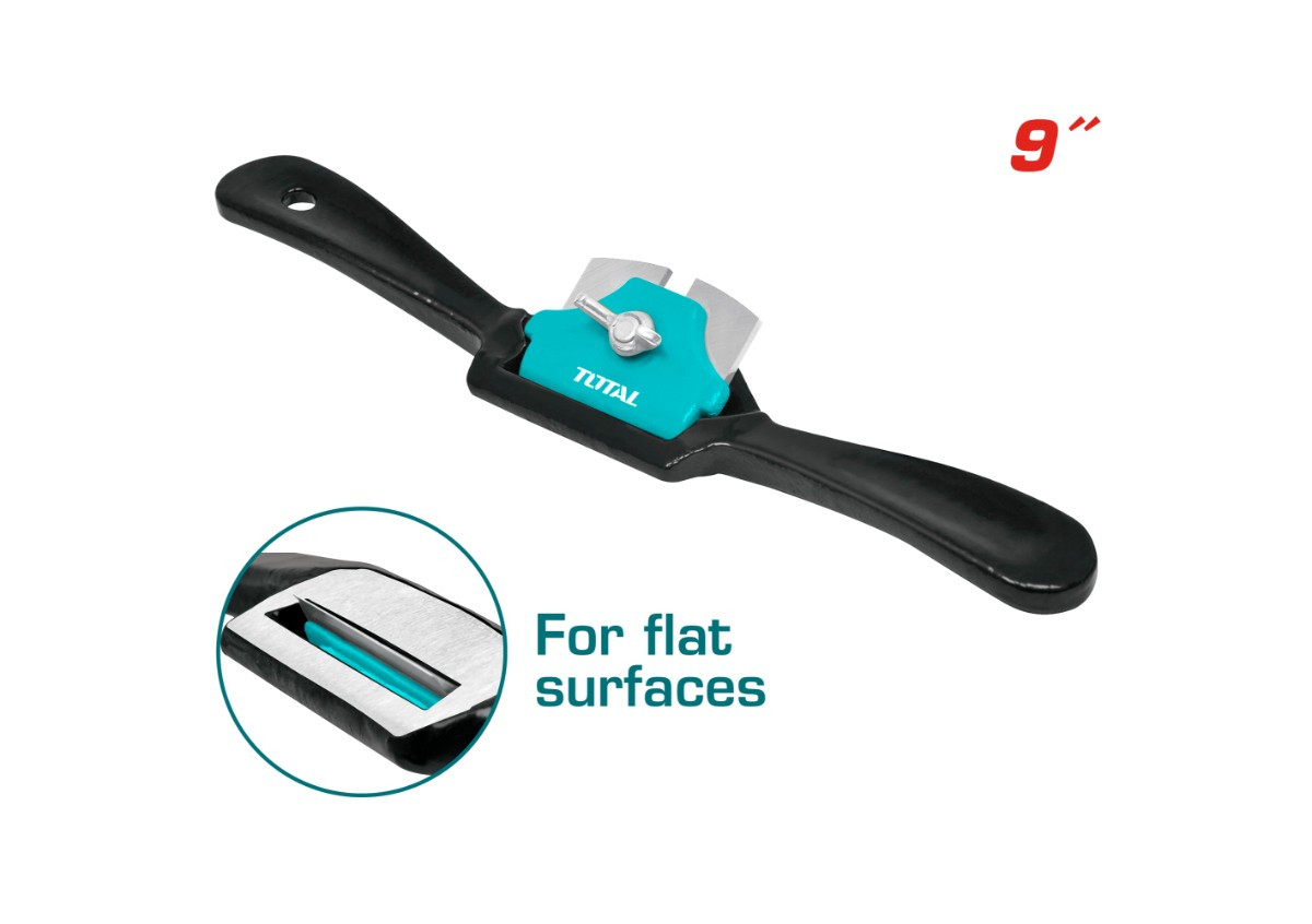 Կորագիծ քերիչ հարթ մակերեսի համար 9" TOTAL THTP03091