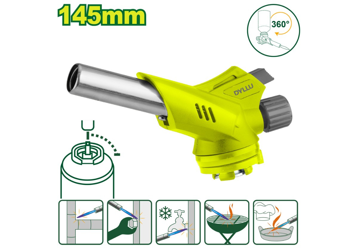 Газовая зажигалка DYLLU DTFG1604 145мм