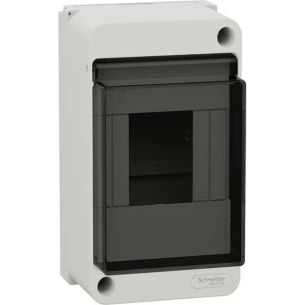 Навесной бокс City9 Box с прозрачной дверцей, 4 модуля Schneider