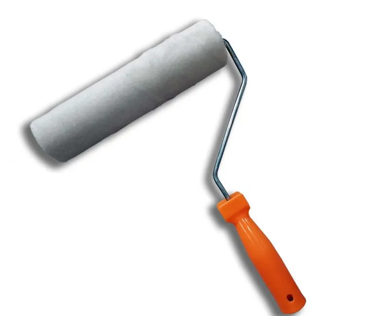 Валик 9" белый велюр DINGQI