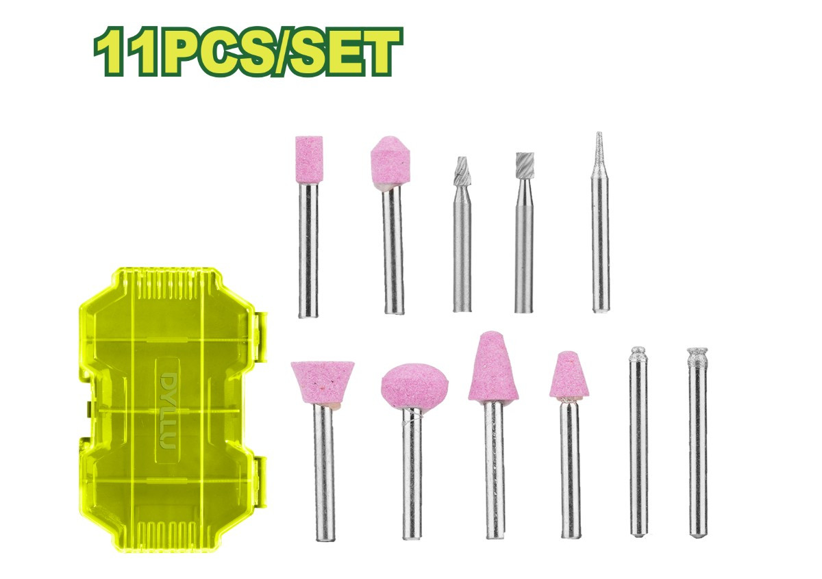 Հղկման և փայլեցման աքսեսուարներ  11 հատ DTRR2011 1-8'' DYLLU