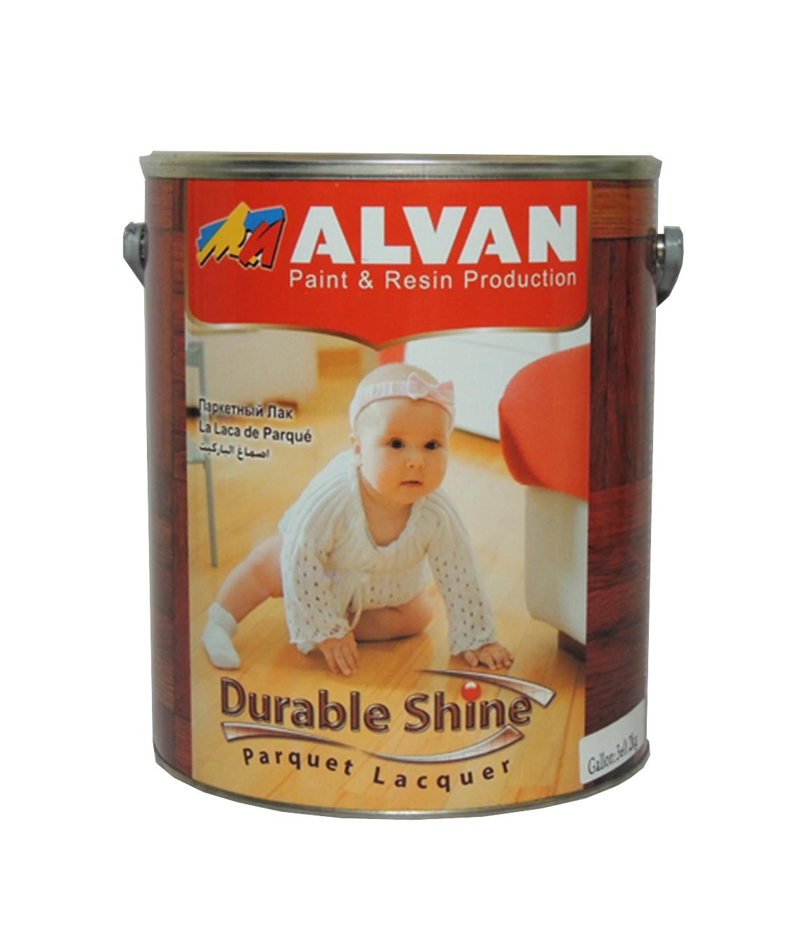 Լաք մանրահատակի 3կգ  ALVAN