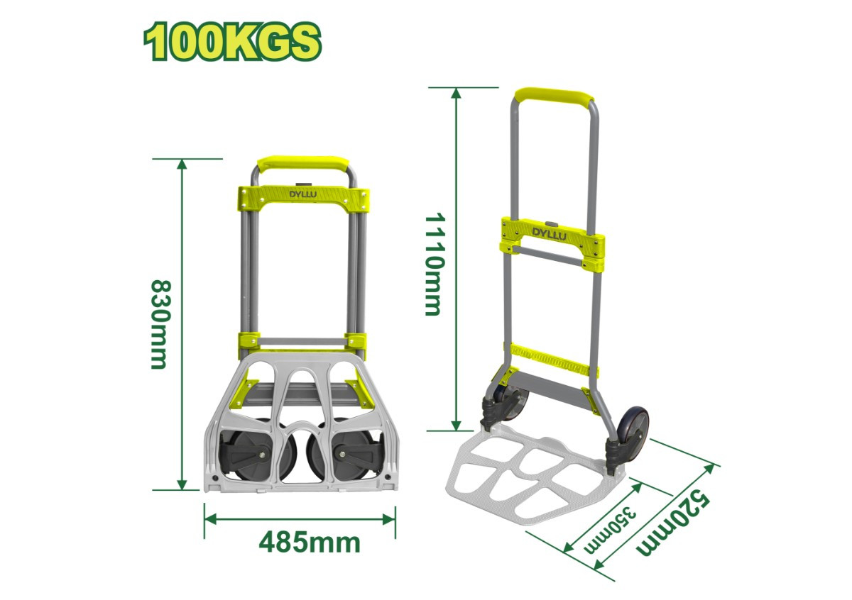 Ձեռքի ծալովի սայլակ DYLLU DTWB9A10 100կգ