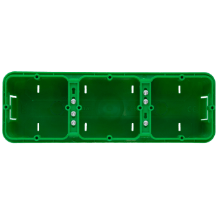 Տուփ մոնտաժային ուղղանկյուն (3-մոդուլային):210x70x43 K-820-3 TITAN