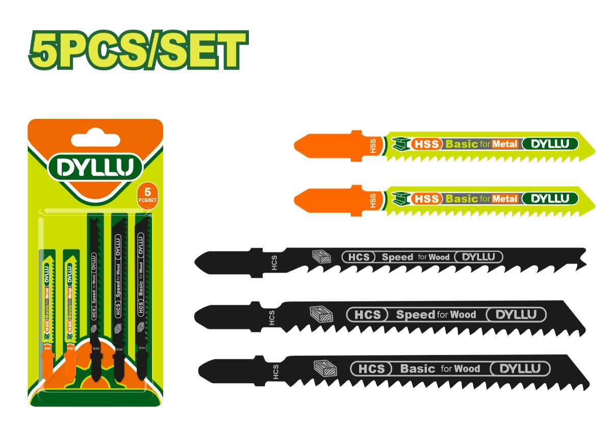 Նրբասղոցի 5 հատ դանակների հավաքածու DYLLU DTJB2K51