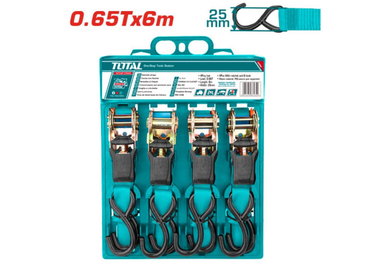 Առձգիչ գոտիներ 0.65 տոննա 6մ THTRS065606 TOTAL