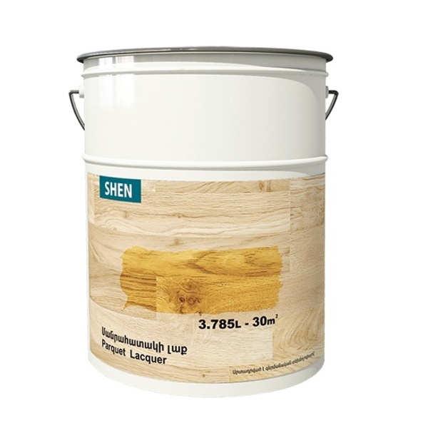 Краска для пола  3,8 л желто-коричневая Shen