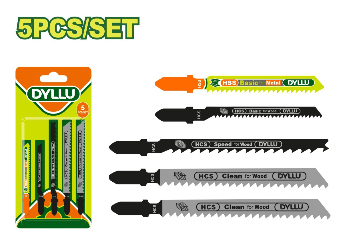 Նրբասղոցի 5 հատ դանակների հավաքածու DYLLU DTJB1K51