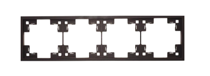 Շրջանակ 4տեղ սև (1/15) Lavanda Electrica