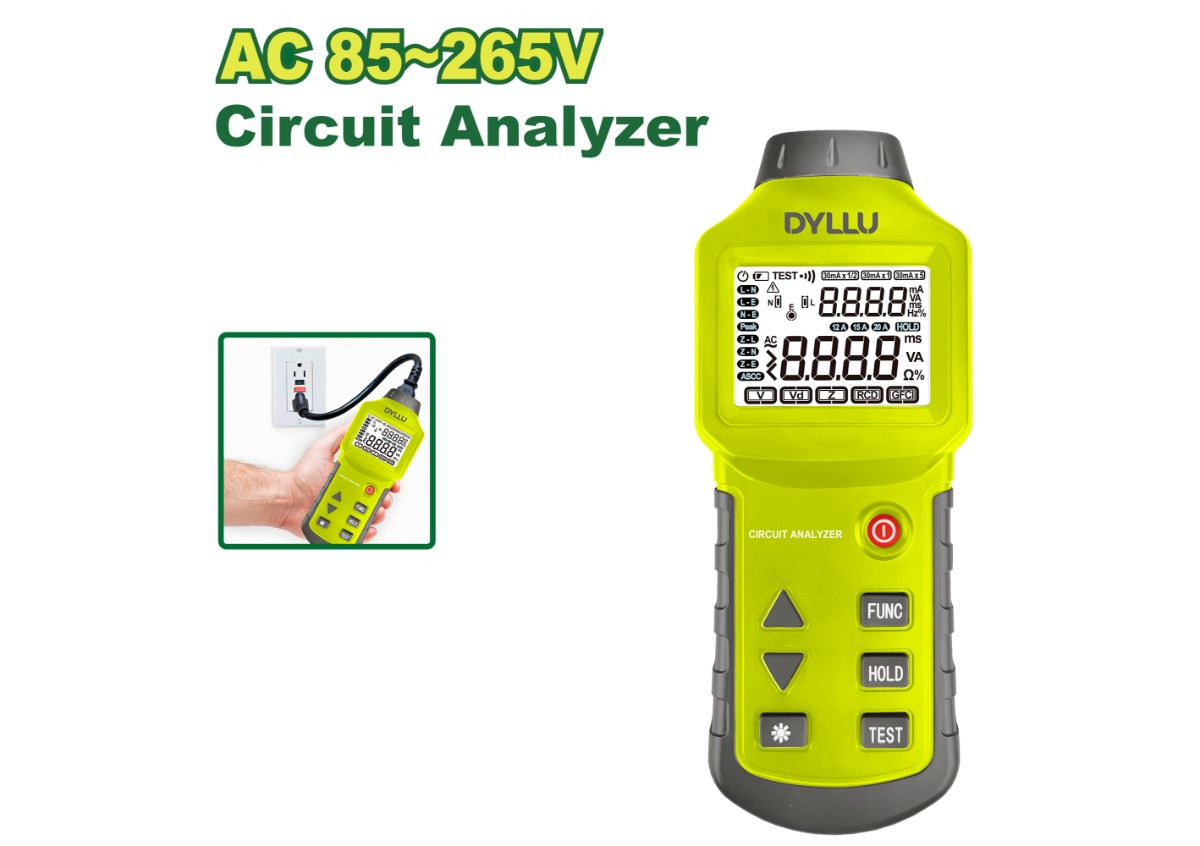 Тестер  RCD-LOOP DYLLU DTDM9502 85-265В