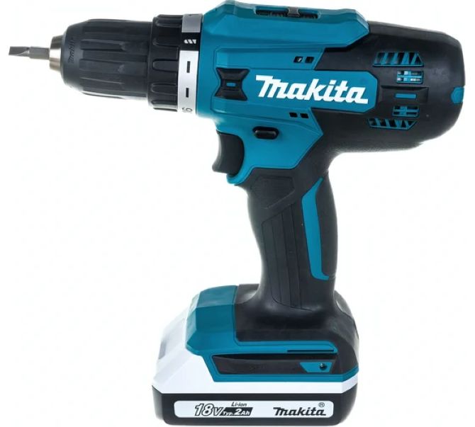 Аккумуляторная дрель-шуруповерт 18 В DF 488 DWE Makita