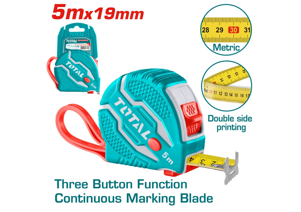 Մետր  5մx19մմ  TMT126051M TOTAL