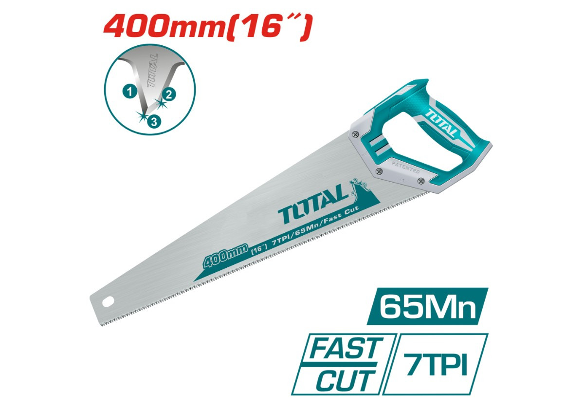 Սղոց ձեռքի 400մմ TOTAL THT551662D