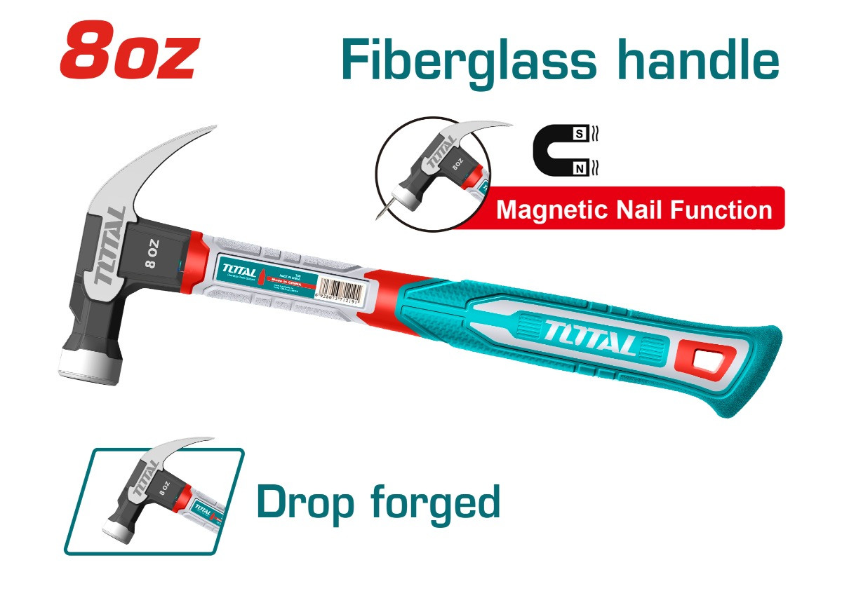 Մուրճ մեխահան 220գր TOTAL THCH61008