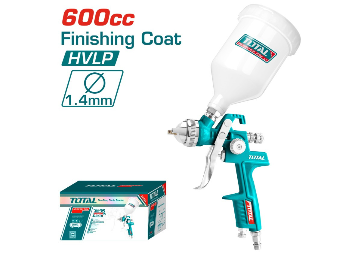 Краскораспылитель с верхним бачком TAT10601 TOTAL