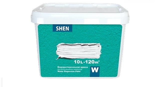 Ներկ ջրադիսպերսիոն 10լ W Shen