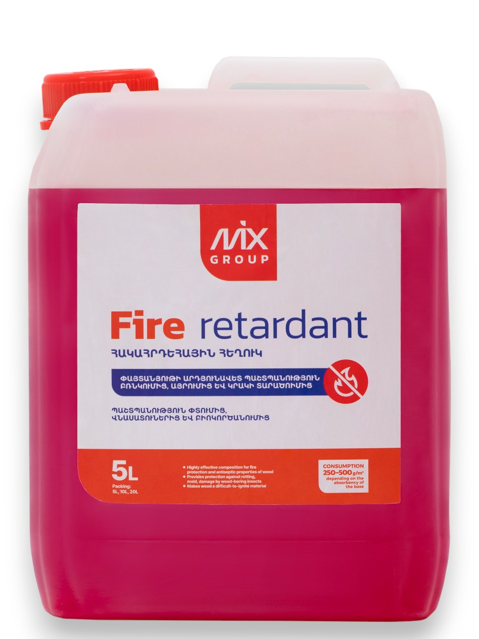 Հակահրդեհային հեղուկ Mix  5L